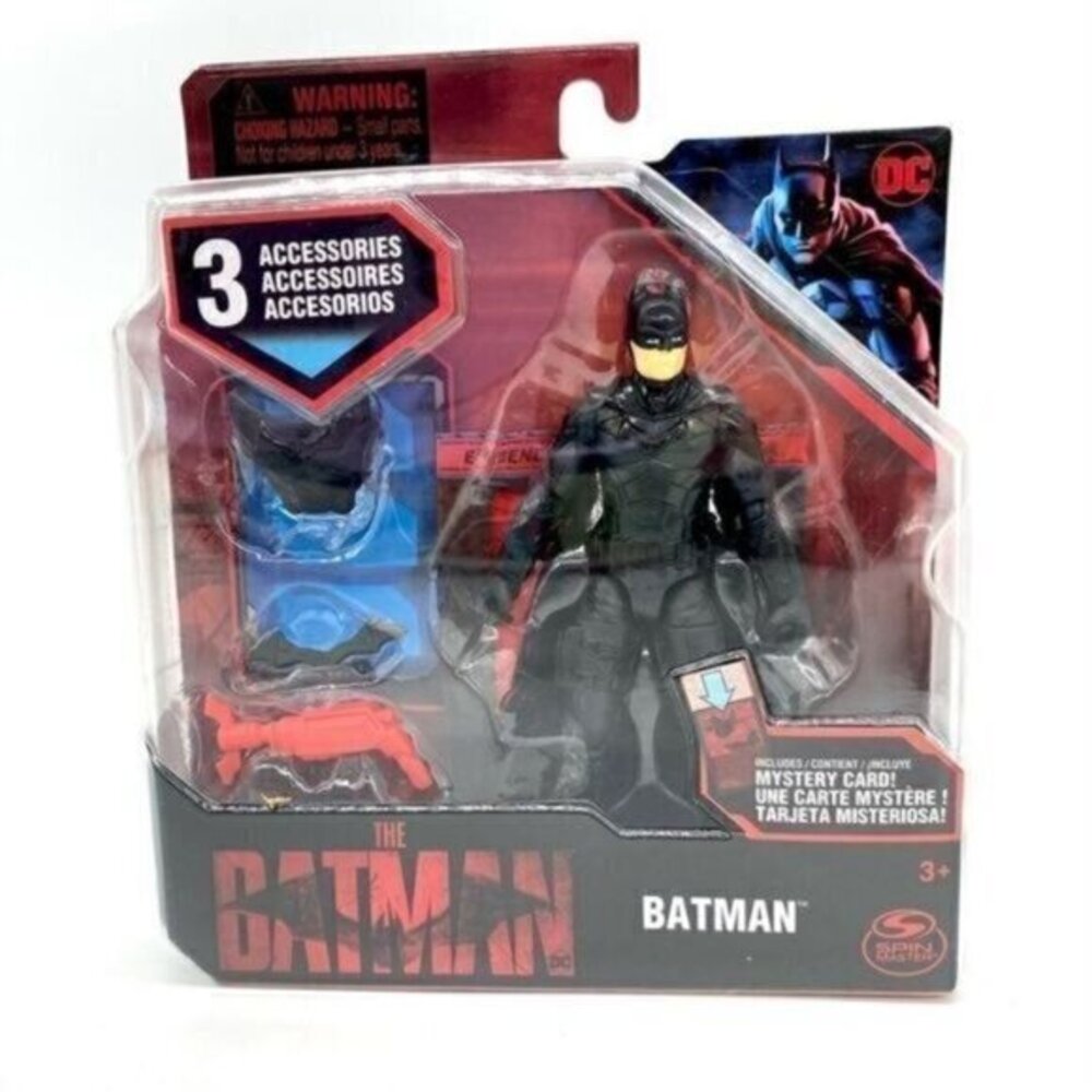 Spin Master DC The Batman Action Figure and Mystery Card New